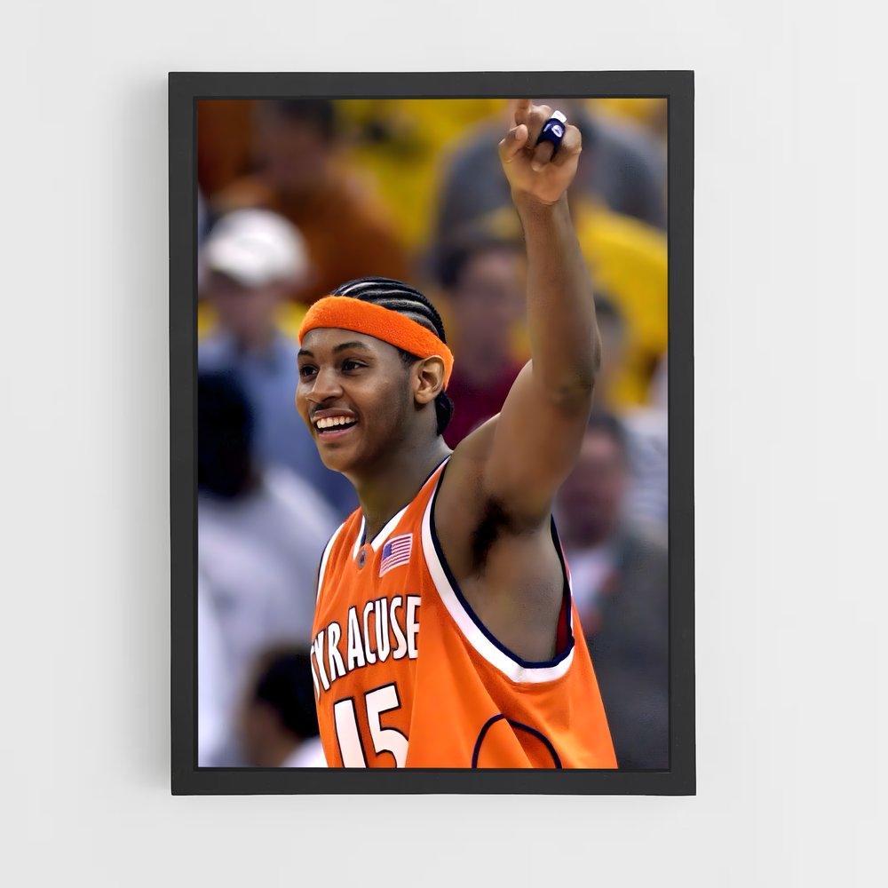 Poster L'Élan Orange – affiche Basketball (vue 2)